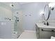 Remodeled bathroom with glass enclosed shower, neutral colors, and updated hardware at 3052 Seabrook Island Rd, Seabrook Island, SC 29455