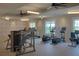 A well-equipped gym featuring modern exercise machines, offering a convenient fitness space at 336 Trailmore Ln, Summerville, SC 29486