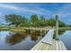 Community dock with boat slip and water access at 4000 Saltwater Cir, Johns Island, SC 29455