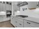 Close up of gourmet gas range and stainless appliances at 4000 Saltwater Cir, Johns Island, SC 29455