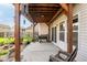 Outdoor patio with a pergola, grill, and seating offers a perfect space for relaxation and entertainment at 408 Fox Sparrow Ct, Summerville, SC 29486