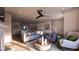 Comfortable living room with a plush gray sofa, stylish accents, and an open layout for seamless entertaining at 409 Oak Hammock Ct # 50, Johns Island, SC 29455