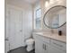 Bathroom featuring a toilet, sink, vanity, and shark themed shower curtain at 4121 Golf Cottage Ln, Johns Island, SC 29455