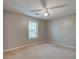 Bedroom featuring neutral paint, carpet, one window, and a ceiling fan at 441 Compton Dr, Moncks Corner, SC 29461