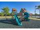 Fun community playground features a tunnel slide, climbing structures, and a soft surface at 528 Sea Foam St, Summerville, SC 29486