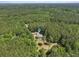 Aerial view of house situated among trees at 820 Old Cordesville Rd, Moncks Corner, SC 29461