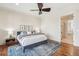 Cozy bedroom featuring a soft rug, natural light and simple decorations at 104 Beach St, Mount Pleasant, SC 29464