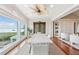 Charming dining room with water views, perfect for enjoying meals with a view at 104 Beach St, Mount Pleasant, SC 29464
