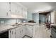 Open-concept kitchen featuring stainless steel appliances and granite countertops at 106 Brown Ct, Summerville, SC 29486