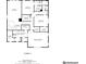 Floor plan of the second floor showing layout and dimensions of bedrooms and bathrooms at 133 Headwater Dr, Summerville, SC 29486