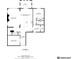 Floor plan of the first floor showing layout and dimensions of rooms at 133 Headwater Dr, Summerville, SC 29486