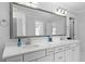 Elegant main bathroom with double sinks, custom cabinetry, and ample counter space; perfect for morning routines at 133 Headwater Dr, Summerville, SC 29486