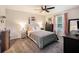Cozy bedroom featuring soft natural lighting, calm neutral color palette, and charming decor at 1402 Camp Rd # 9G, Charleston, SC 29412