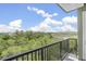 Enjoy this balcony's calming nature and marsh views at 145 Pier View St # 407, Charleston, SC 29492