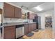 Traditional kitchen features stainless steel appliances, and ample counter space for cooking at 171 N Main St, Ridgeville, SC 29472
