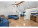 Spacious living room with hardwood floors and comfortable seating at 171 N Main St, Ridgeville, SC 29472