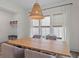Dining area featuring a wooden table and large window letting in lots of natural light at 1828 Agate Bay Dr, Mount Pleasant, SC 29466