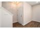 Inviting entryway with wood floors, fresh paint, and a solid front door at 185 Winding River Dr, Johns Island, SC 29455