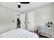This bedroom has plenty of storage with an adjacent closet, and an ensuite bathroom off of it at 209 Pineview Dr, Goose Creek, SC 29445