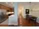 Modern kitchen featuring stainless steel appliances, white countertops, and ample cabinet space at 21 George St # 102, Charleston, SC 29401