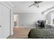 Spacious bedroom with a dedicated gaming setup, offering a versatile and functional space at 2802 Cavalcade Cir, Johns Island, SC 29455