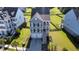 Stunning aerial view of the charming home showcasing its well-maintained grounds and attractive architecture at 2820 Merriams Dr, Charleston, SC 29414