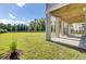 Backyard with patio space that provides ample room for outdoor activities and relaxation at 2820 Merriams Dr, Charleston, SC 29414