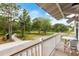 Beautiful views from this balcony, the perfect place to relax and unwind at 3023 Eventide Dr, Johns Island, SC 29455