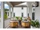 Charming porch featuring stylish seating options, perfect for relaxing or entertaining guests at 3023 Eventide Dr, Johns Island, SC 29455