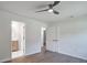 Bedroom featuring wood floors and attached bathroom at 3231 Stonehaven Dr, North Charleston, SC 29420