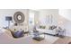 Bright living room featuring a comfortable seating arrangement and stylish decor at 325 Willow Run Dr, Summerville, SC 29486