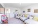 Cozy theater room with lounge seating and a wall-mounted television at 325 Willow Run Dr, Summerville, SC 29486