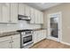 Functional kitchen featuring stainless steel appliances, plenty of cabinet storage and gas range at 327 Megans Bay Ln, Charleston, SC 29492