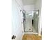 Modern glass shower with chrome fixtures and built-in shelving at 332 Southern Sugar Ave, Moncks Corner, SC 29461