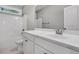 Bathroom features single sink vanity, neutral walls, and tiled floors at 3408 Salterbeck St, Mount Pleasant, SC 29466