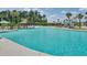 Large community pool with clear blue water, a covered gazebo, and plenty of seating for relaxation at 350 Dahlia Row Dr, Summerville, SC 29486