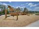 Large playground with wooden ship structure, swings, and climbing area at 415 W Respite Ln, Summerville, SC 29483