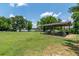 Lawn and picnic area feature a lake view at 44 S Basilica Ave, Hanahan, SC 29410