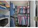 Organized walk-in closet providing ample storage and mirrored doors at 44 S Basilica Ave, Hanahan, SC 29410