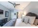 This spacious bedroom includes an en suite bath and a comfortable bed at 45 Sycamore Ave # 611, Charleston, SC 29407