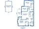 Detailed floor plan showcasing the layout of the home including a garage, bedrooms, and living areas at 45 Sycamore Ave # 611, Charleston, SC 29407