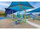 Well-equipped playground featuring shade structures, slides, and various play equipment at 4932 N Rhett Ave, North Charleston, SC 29405