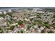 An aerial view captures the neighborhood around the property, conveniently located near schools and a river at 5 1/2 Kracke St # A, Charleston, SC 29403