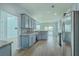 Modern kitchen featuring stainless steel appliances, granite countertops, and ample cabinet space at 575 Rosings Dr, Summerville, SC 29486