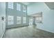 Open floor plan living room featuring high ceilings, recessed lighting, and a modern design at 575 Rosings Dr, Summerville, SC 29486