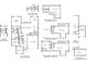 Detailed floor plan showcasing the layout of the home, including bedrooms, kitchen, and garage at 6105 Sourwood Trl, Ridgeville, SC 29472