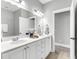 Bathroom vanity with double sinks and elegant fixtures at 622 Windermere Blvd # D, Charleston, SC 29407