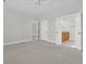 Spacious bedroom features carpet, neutral walls, and an ensuite bathroom at 109 Billowing Sails St, Summerville, SC 29486
