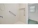 Accessible bathroom with a walk-in shower, grab bars, and safety features at 109 Salem Ct, Summerville, SC 29486