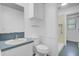 Bathroom features a white sink and toilet, complemented by an adjacent accessible shower at 109 Salem Ct, Summerville, SC 29486